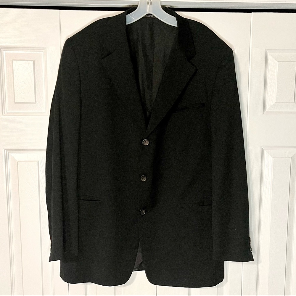 Gianni Versace Couture Mens Black Blazer